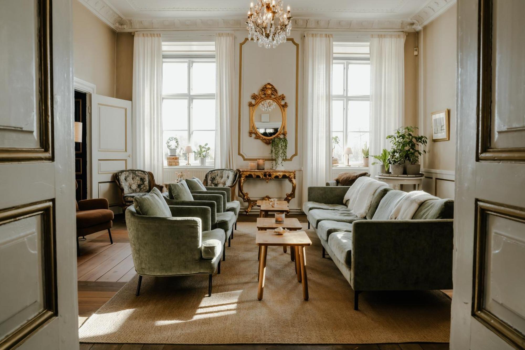 Hotel Haga Slott Enköping Exterior foto