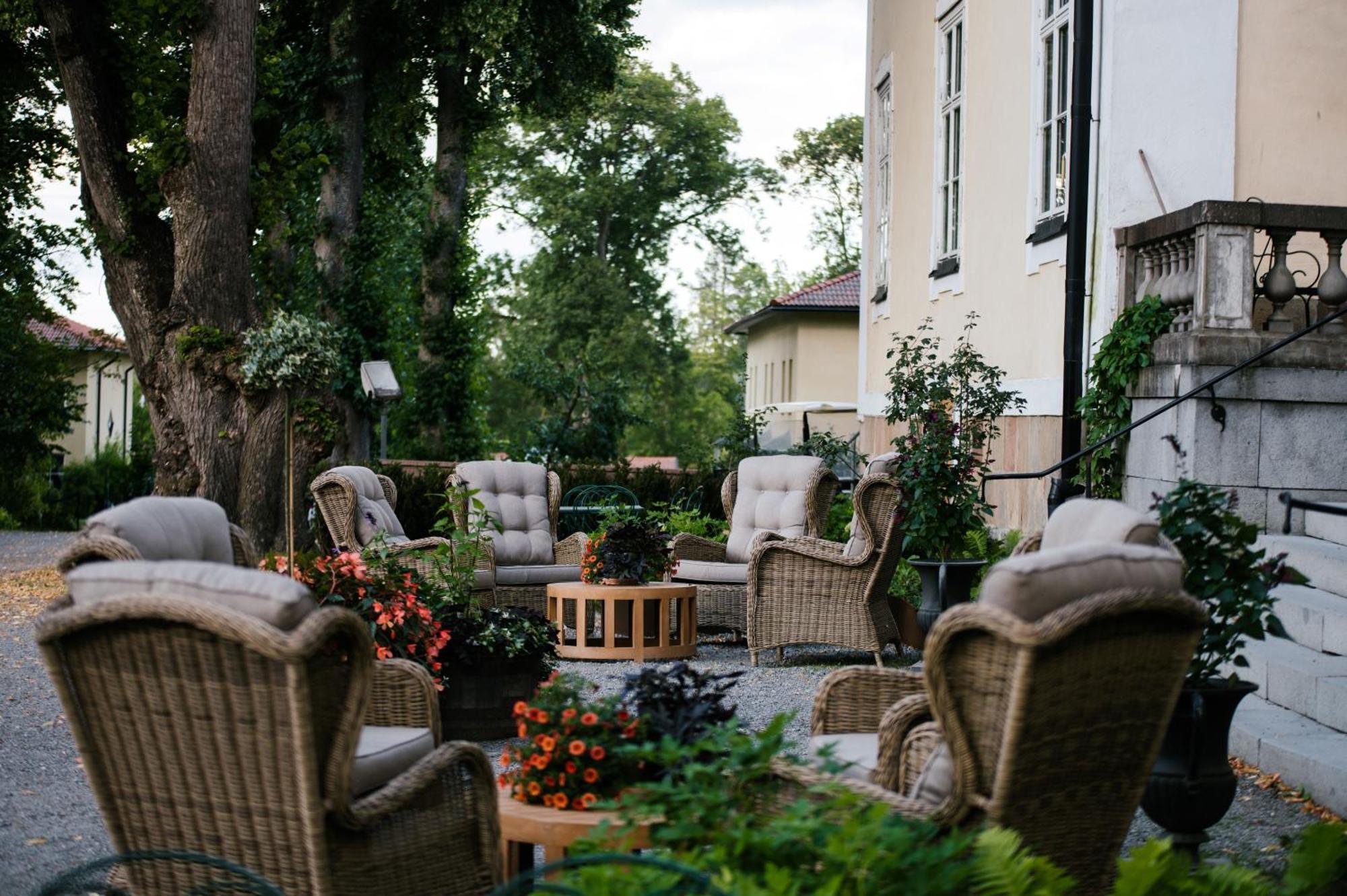 Hotel Haga Slott Enköping Exterior foto